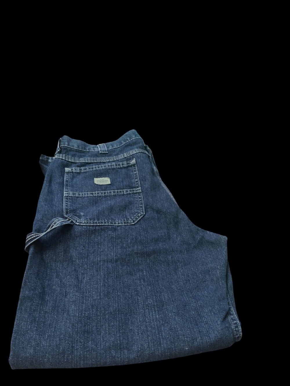 Lee Men's Dark Blue Relaxed Fit Jeans
